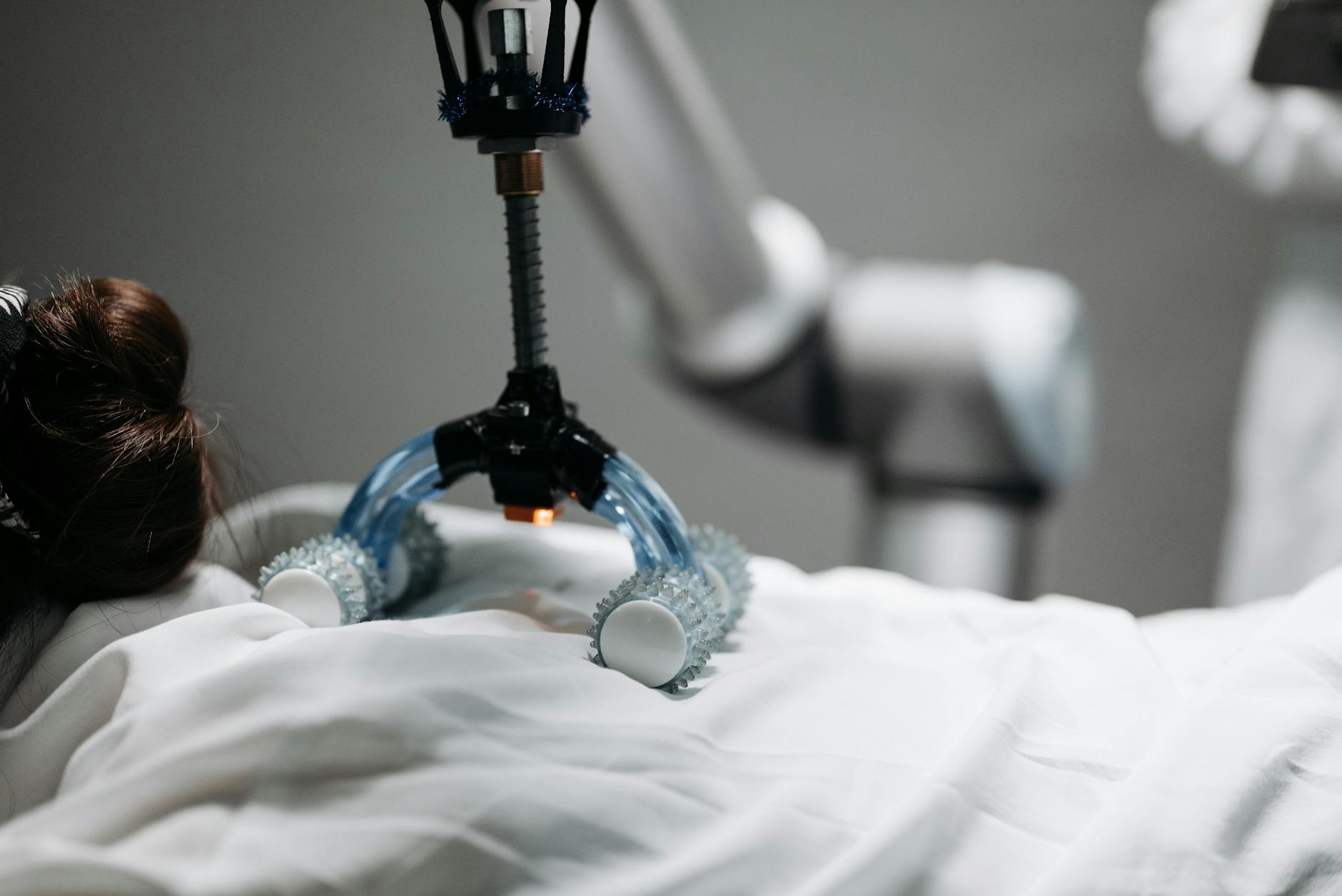Robotic care technology representing AI-powered health navigation